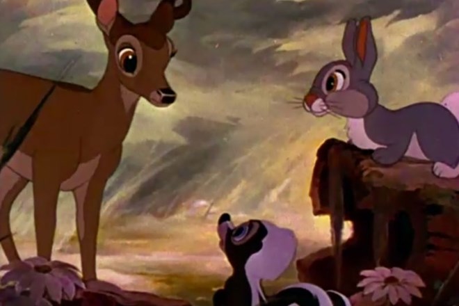 Krivolovcu zapor in prisilno gledanje risanke Bambi