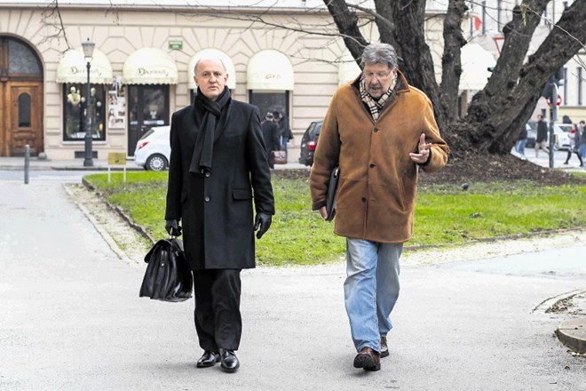 Jabolko spora sega v leto 2008, ko je Igor Bavčar (desno) prijatelju Bojanu Korsiki posodil 400.000 evrov. Nekdanji prvi mož...