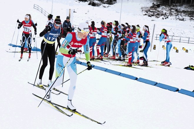 Anamarija Lampič je bila edina udeleženka bližnjega Tour de Ski, ki je v klubskih barvah odtekla tudi državno prvenstvo v...