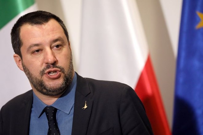 Italijanski notranji minister Matteo Salvini.