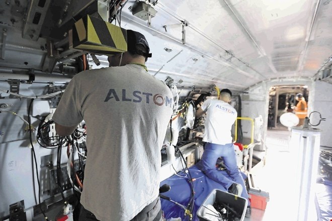 Razvpiti Alstom v težavah v Evropi in   ZDA