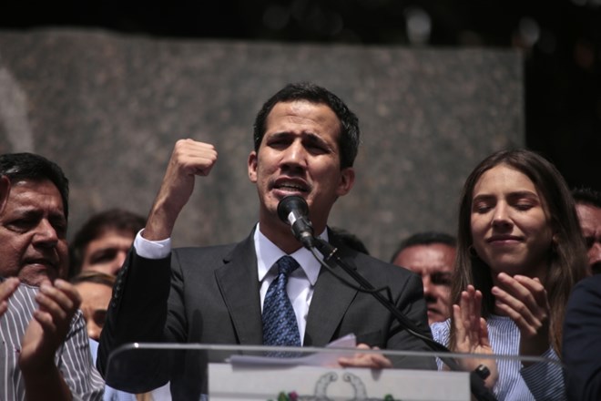 Voditelj opozicije Juan Guaido