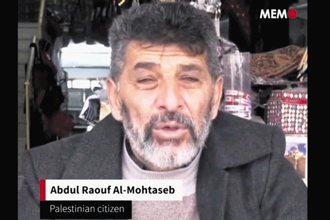 Abdul Rauf Al Mohtaseb, Palestinec iz Hebrona na okupiranem Zahodnem bregu, noče prodati svoje hiše.
