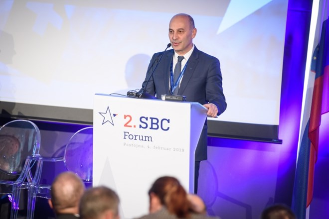 Marjan Batagelj, predsednik SBC - Kluba slovenskih podjetnikov, foto: Nebojša Tejič/STA