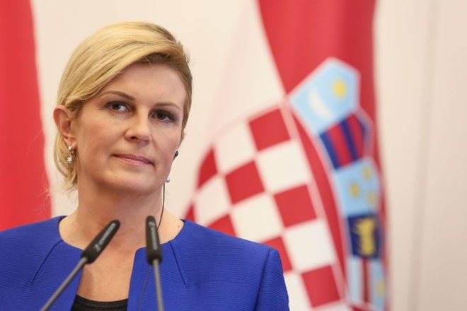 Napad na vaterpoliste je obsodila tudi hrvaška predsednica Kolinda Grabar Kitarović. (Foto: Luka Cjuha)