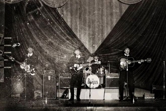 Pojavila se je fotografija Beatlov ob nastopu v Great Yarmouthu