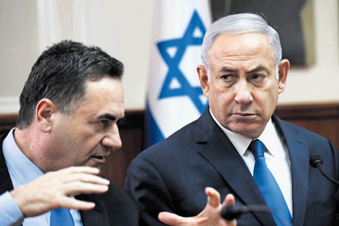 Tako izraelski premier Netanjahu (desno) kot  zunanji minister Israel Katz (levo) sta poljsko  vodstvo razhudila z izjavami o...