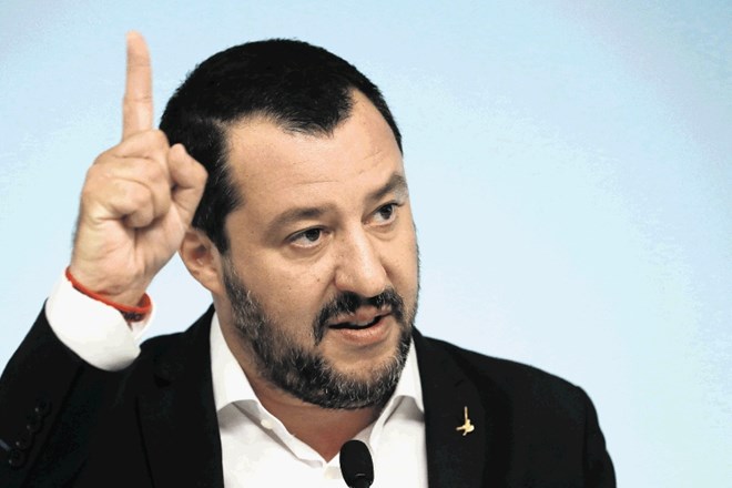 Notranji minister Matteo Salvini.