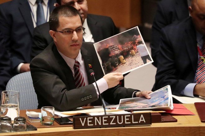 Venezuelski zunanji ministerJorge Arreaza