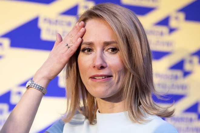 Kaja Kallas, vodja Reformne stranke, bo verjetno postala prva ženska premierka Estonije. AP