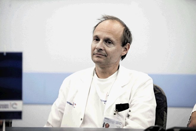 Prof. dr. Aleš Blinc, dr. med., predstojnik oddelka UKC za žilne bolezni Ljubljana.