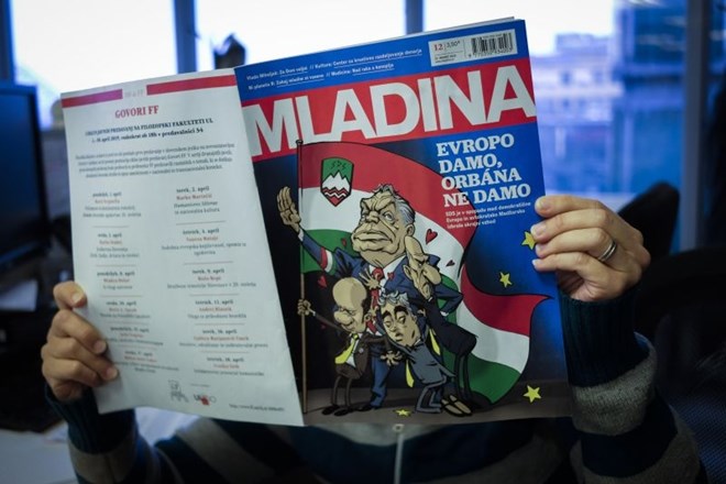 Madžarska protestirala pri slovenskem zunanjem ministrstvu zaradi Mladinine naslovnice