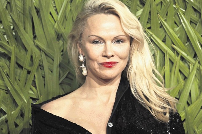 Pamela Anderson prijatelju Assangeu stoji ob strani na twitterju.