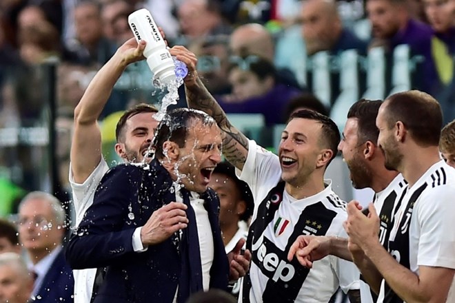 Juventus se veseli osmega zaporednega naslova.