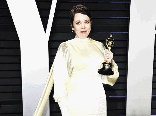 Olivia Colman je letos prejela oskarja za najboljšo žensko vlogo v filmu Najljubša.