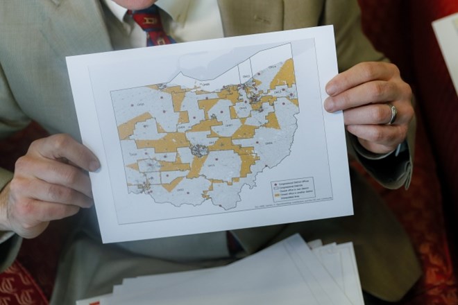 Zvezni sodniki v ZDA razveljavili zemljevid volilnih okrožij v Ohiu