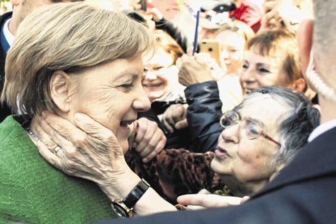 Največ navdušenja med prebivalci Sibiuja je med vrhom požela nemška kanclerka Angela Merkel.