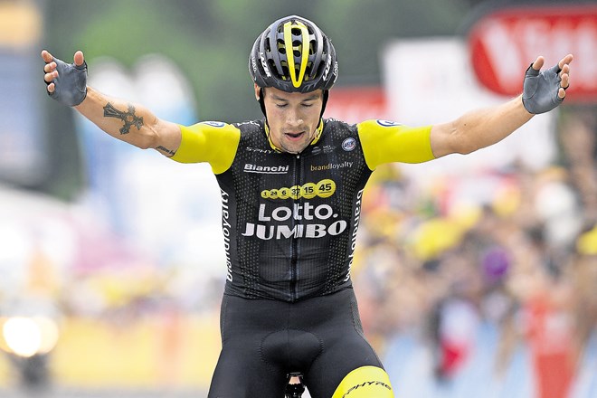 #portret Primož Roglič, slovenski kolesar nizozemske ekipe Jumbo Visma