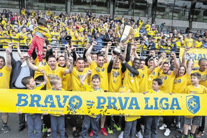 Članska ekipa Brava je potrebovala šest sezon, da je iz lige MNZ Ljubljana napredovala v prvo slovensko ligo.