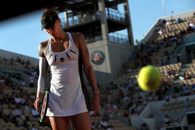 Polona Hercog se je na Rolandu Garrosu pokazala v lepi luči.