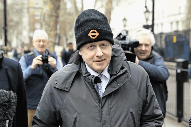 Britansko politiko sta minuli konec tedna zaznamoval posnetek prepira Borisa Johnsona in njegove spremljevalke.