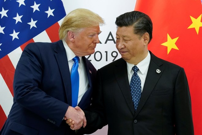 Donald Trump in Xi Jinping