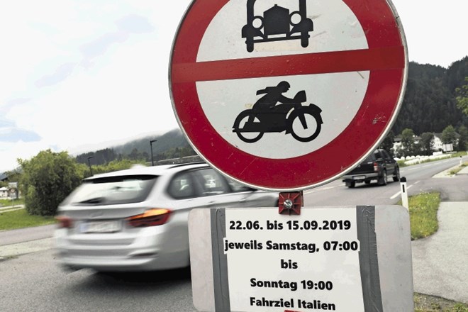 Do 15. septembra nobeno  vozilo, namenjeno v Italijo, ne sme zapustiti avstrijskega dela avtoceste.