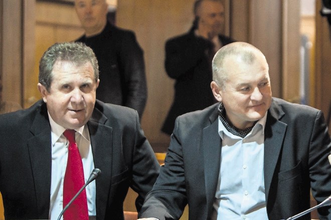Državni svetnik Marjan Maučec (levo) je bil pobudnik zahteve za parlamentarno preiskavo, katere osrednja točka bo pregon...