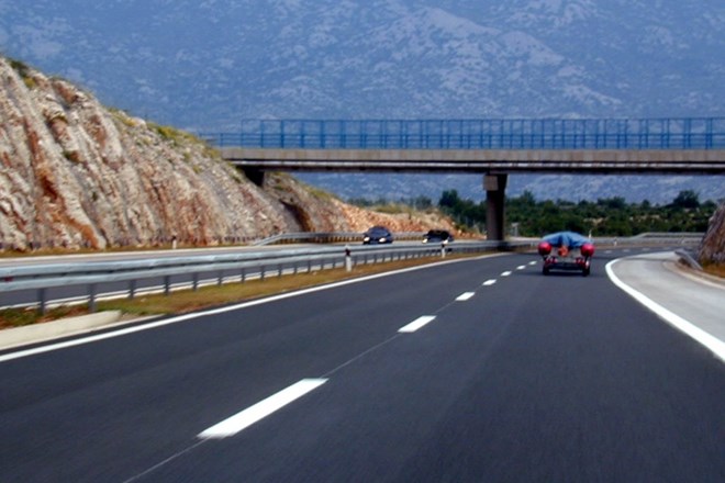 Hrvaška avtocesta.