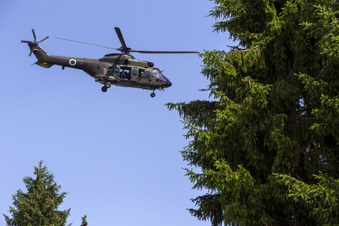 Helikopterji Slovenske vojske so v minulem juliju na pomoč poleteli 92-krat.