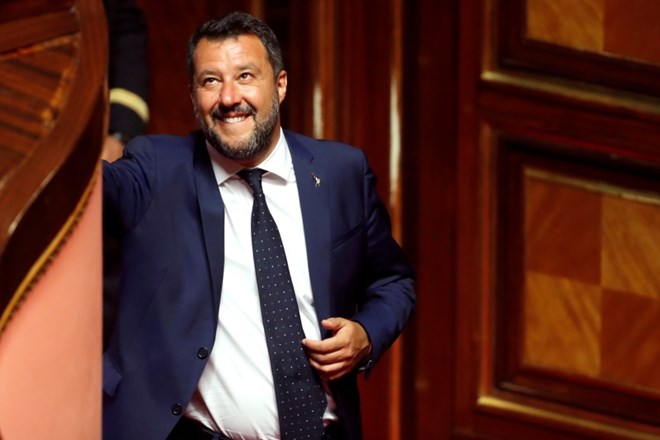 Salvini odkriva karte z izraženo nujo po izrednih  volitvah