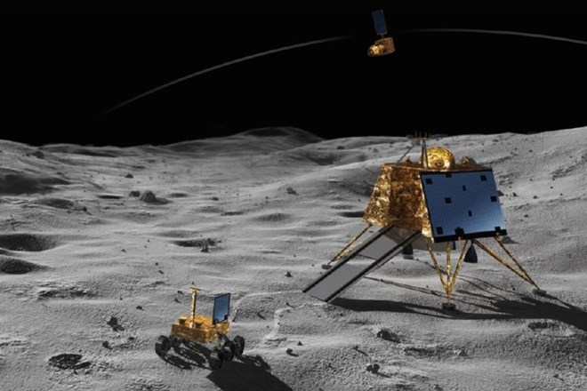 Indija našla na Luni izgubljeni modul, stika še ni vzpostavila