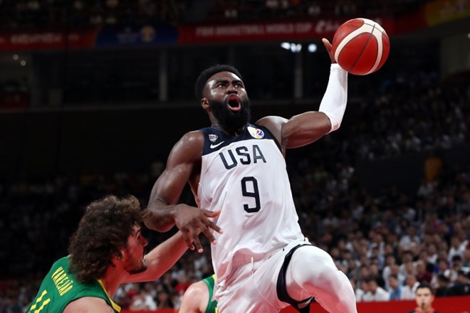 Reprezentanca ZDA, branilka naslova, je na svetovnem prvenstvu v košarki na Kitajskem v skupini K drugega dela prvenstva na...