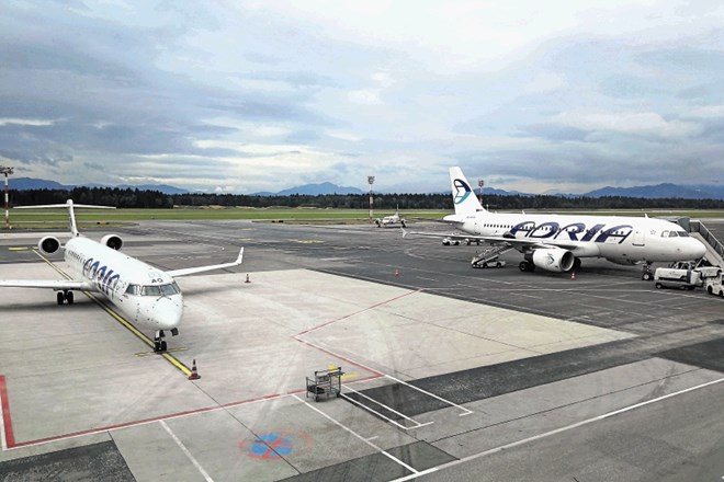 Letala Adrie Airways tudi do ponedeljka ostajajo večinoma prizemljena.