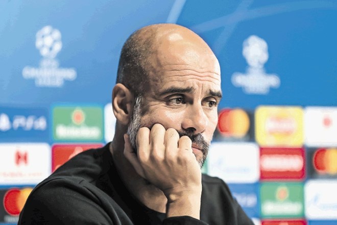 Trener Manchester Cityja Pep Guardiola se čudi optimizmu Dinamovega trenerja Nenada Bjelice.