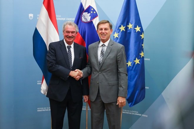 Zunanja ministra Slovenije in Luksemburga za multilateralizem ter spoštovanje mednarodnega prava
