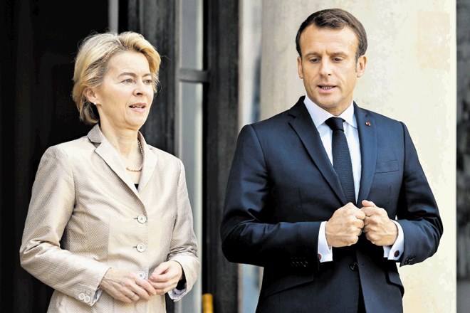 Ursula von der Leyen bo po obisku pri francoskem predsedniku Macronu rešitev za svojo kadrovsko uganko iskala tudi na...