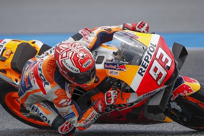 Marquez najhitrejši v kvalifikacijah na Japonskem