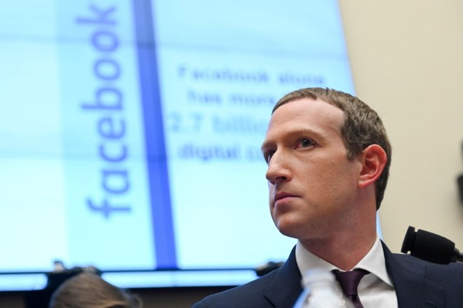 Facebookov ustanovitelj in predsednik Mark Zuckerberg.