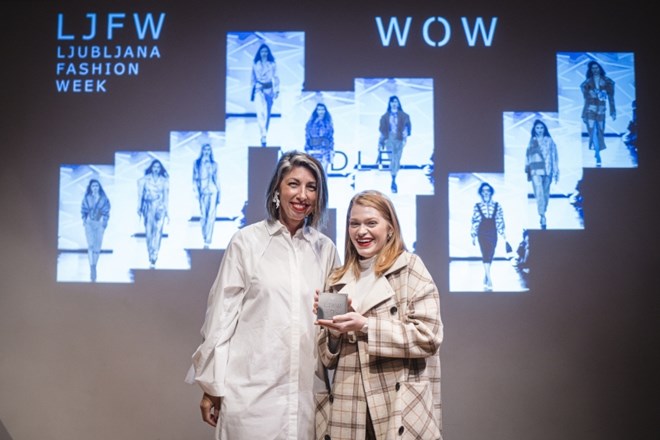 Nagrada WOW za najboljšo kolekcijo letošnje edicije LJFW je presenetila mlado oblikovalko Anja Medle.