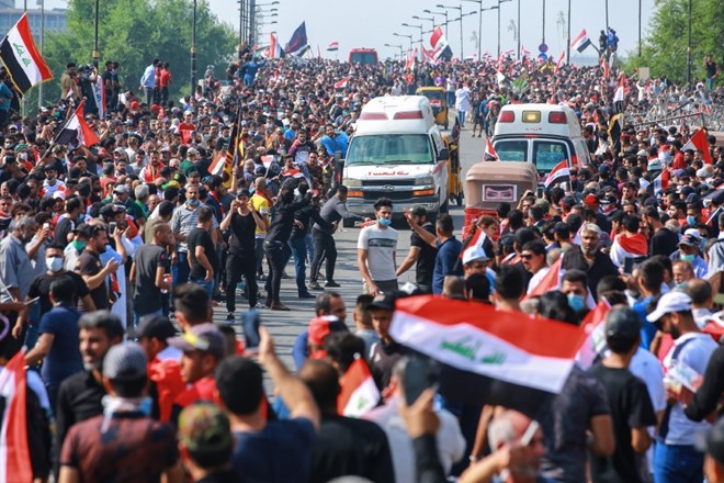 V Iraku protestniki kljubovali policijski uri