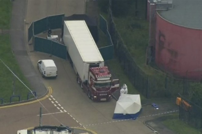 Britanska policija identificirala vseh 39 žrtev iz tovornjaka