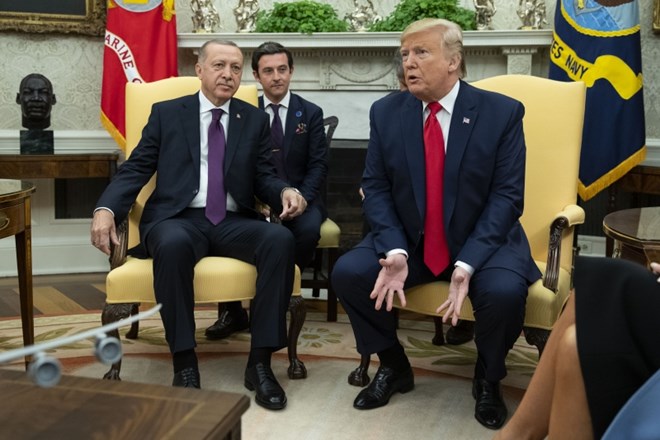Trump zagotovil, da so odnosi z Erdoganom dobri