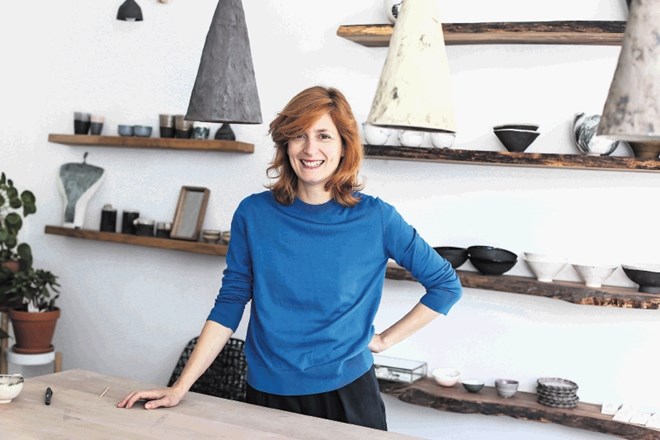 Beograjčanka Bojana Ristevski ima svoj studio keramike na Resljevi cesti.