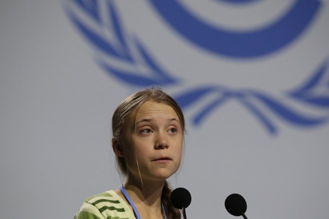 Mlada švedska podnebna aktivistka Greta Thunberg je danes nagovorila delegate na podnebni konferenci, ki se pod okriljem ZN...