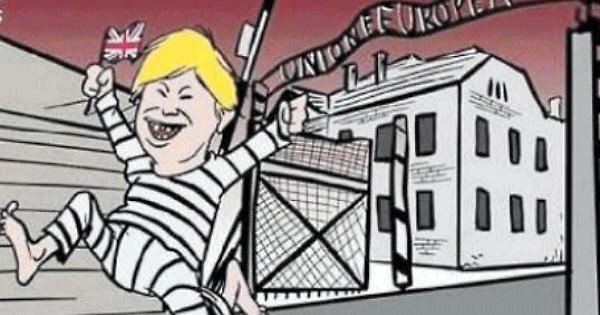 Italijanski karikaturist zaradi primerjave Auschwitza z EU tarča kritik