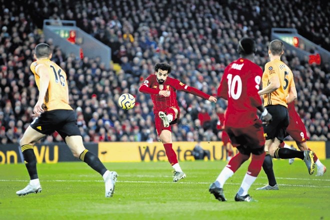 Liverpool se je od leta 2019 poslovil z zmago proti Wolverhamptonu.
