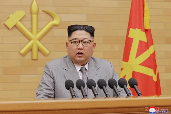 Severnokorejski voditelj Kim Jong Un.