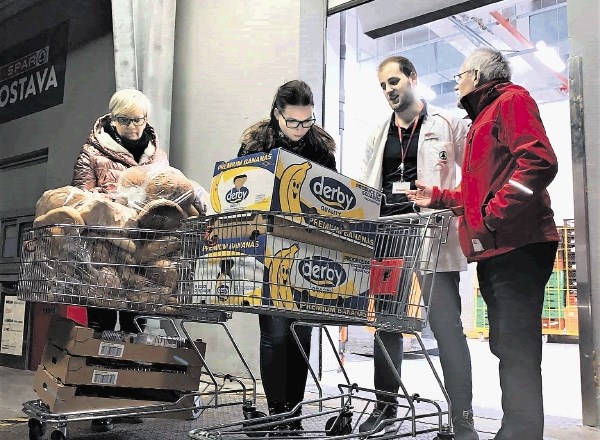 Prostovoljci so lani v Velenju nabrali za 143.400 evrov donirane hrane.