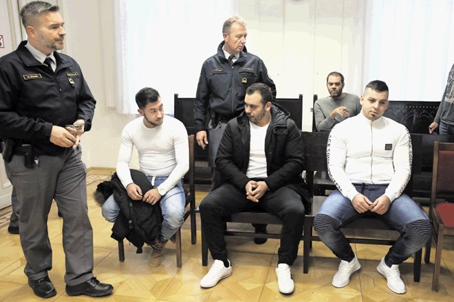 Od leve proti desni: 20-letni Blaž Grm še ni bil kaznovan, 27-letni Jože Rus in 24-letni Cvetko Grm pa sta bila že večkrat...